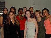 Women Players at the ICHA Awards Ceremony