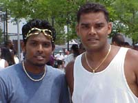 Satish Jagnandan and Eddie Maisonet after Mayor's Cup finals.