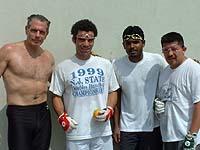 Semi-finalists in 2003 Butterhup Tournament.