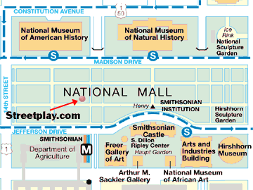 Our location on the mall