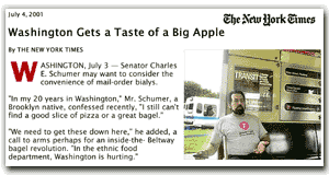 NYT coverage, 7/4/2001