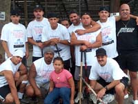 The Latinos, last year's Stickball Classic winners will enter the finals representing the Bronx.