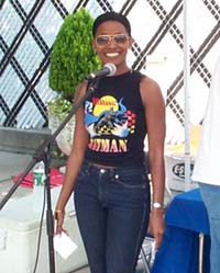 Carol Barton called the Longball competition.