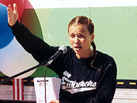 Jennifer Lippold, opening ceremony M.C.